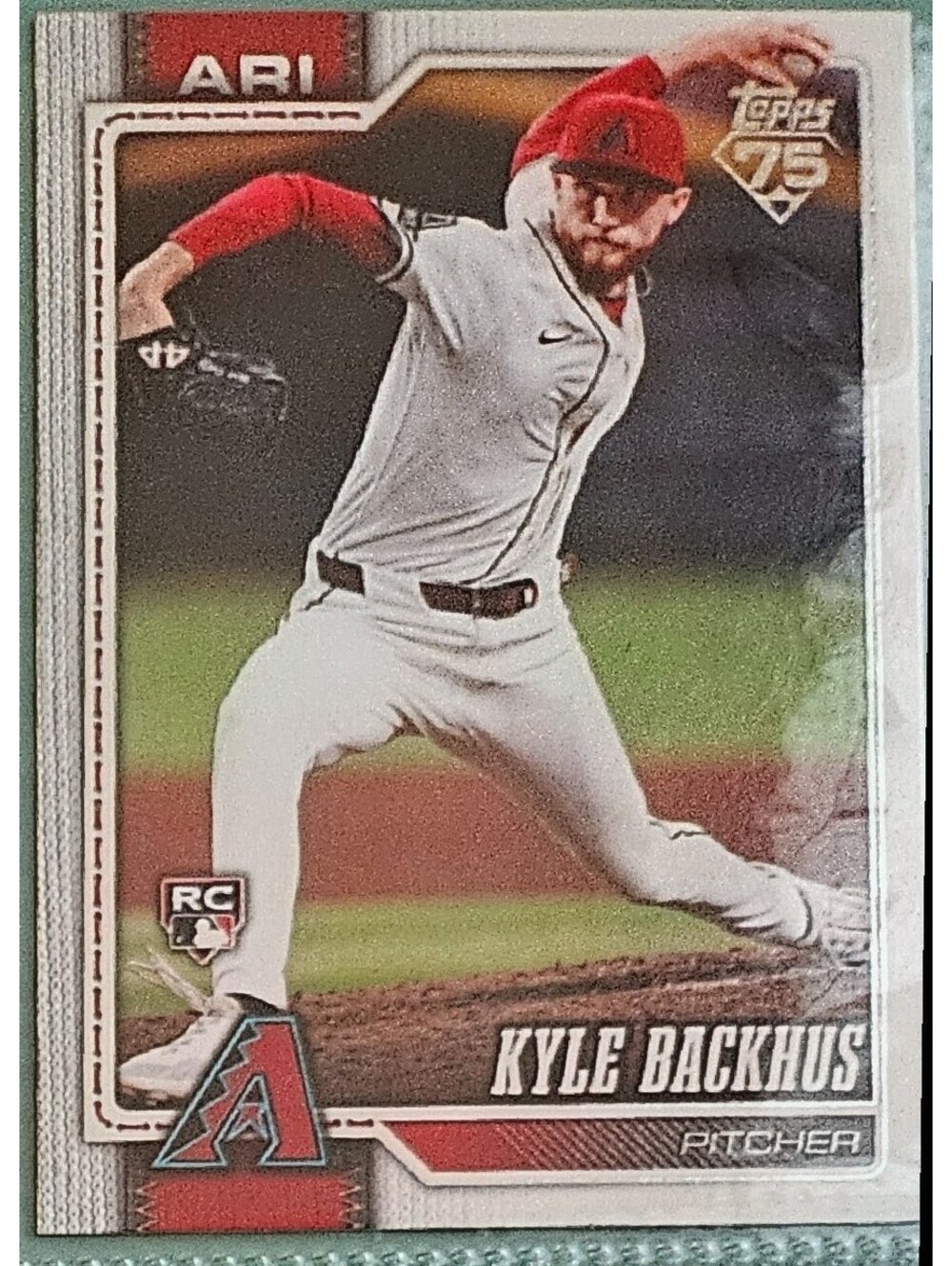 2026 Topps 75 Kyle Backhus [Base] Rookie #21 Arizona Diamondbacks